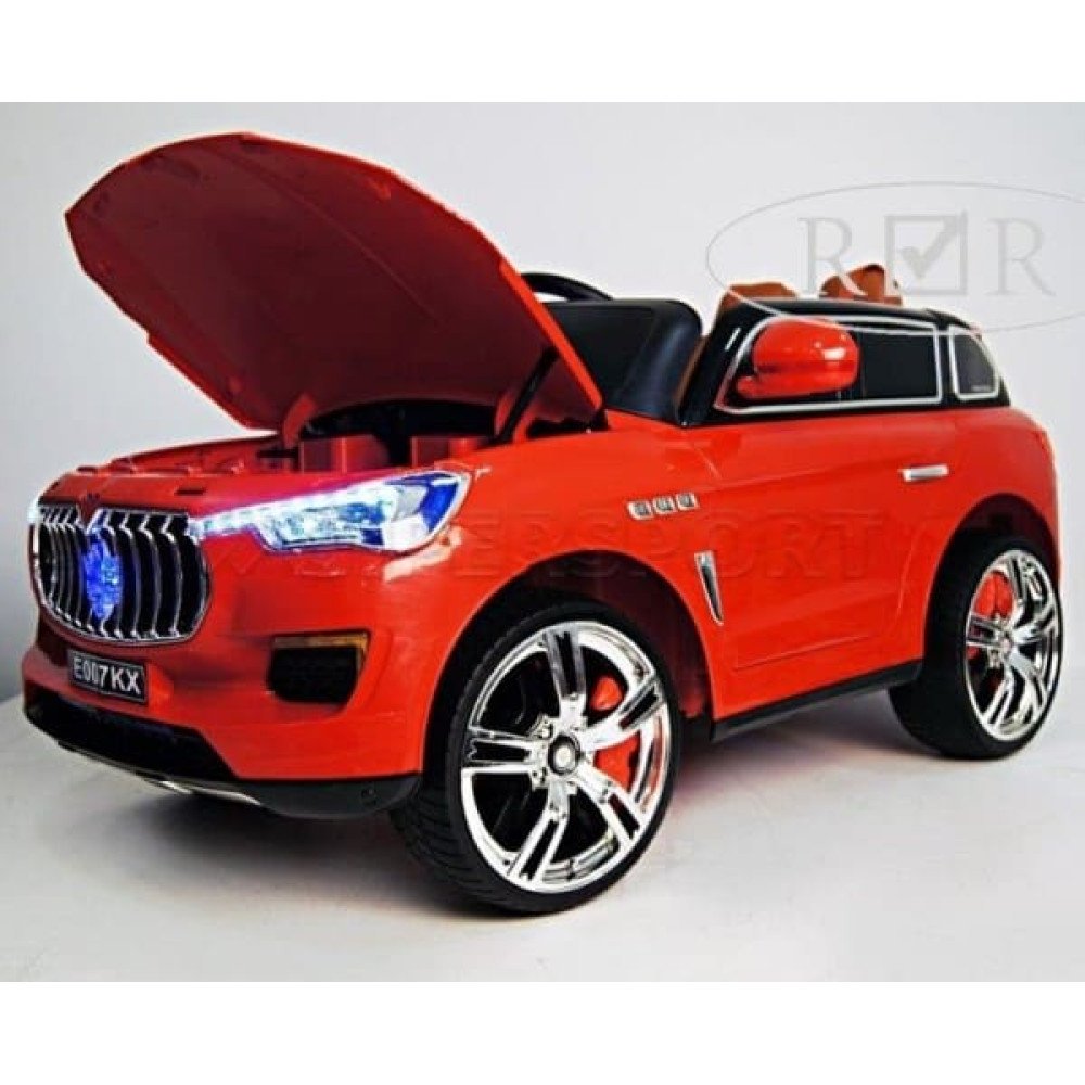 Детский электромобиль Maserati E007KX вишневый глянец