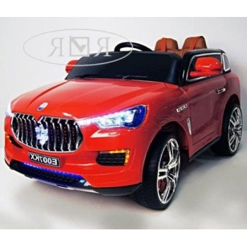 Детский электромобиль Maserati E007KX вишневый глянец