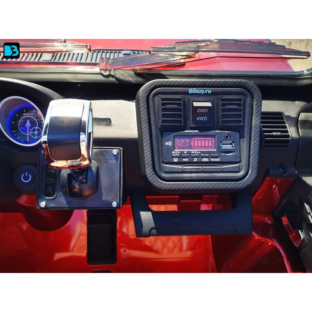 Детский электромобиль Mercedes Benz Maybach G 650 Красный краска