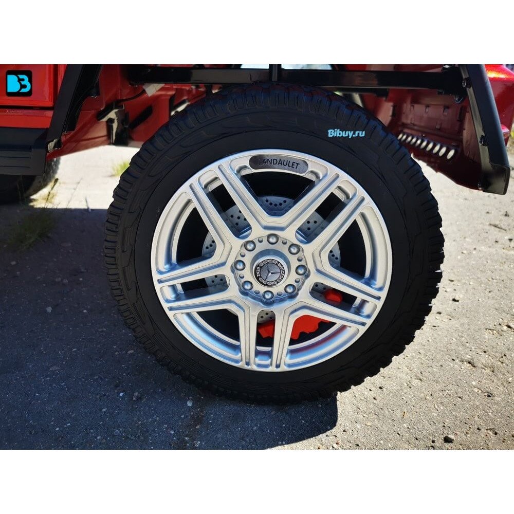 Детский электромобиль Mercedes Benz Maybach G 650 Красный краска