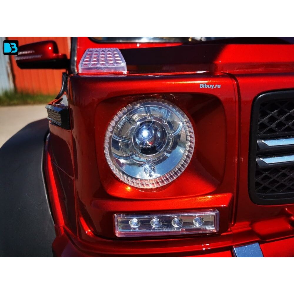 Детский электромобиль Mercedes Benz Maybach G 650 Красный краска