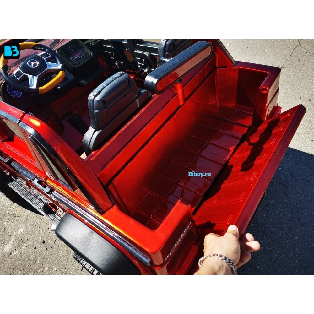 Детский электромобиль Mercedes Benz Maybach G 650 Красный краска