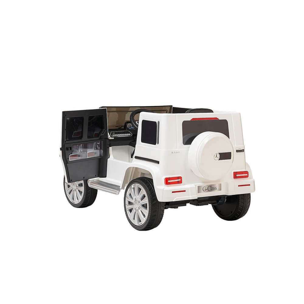 Электромобиль Mercedes Benz G500 Белый с пультом