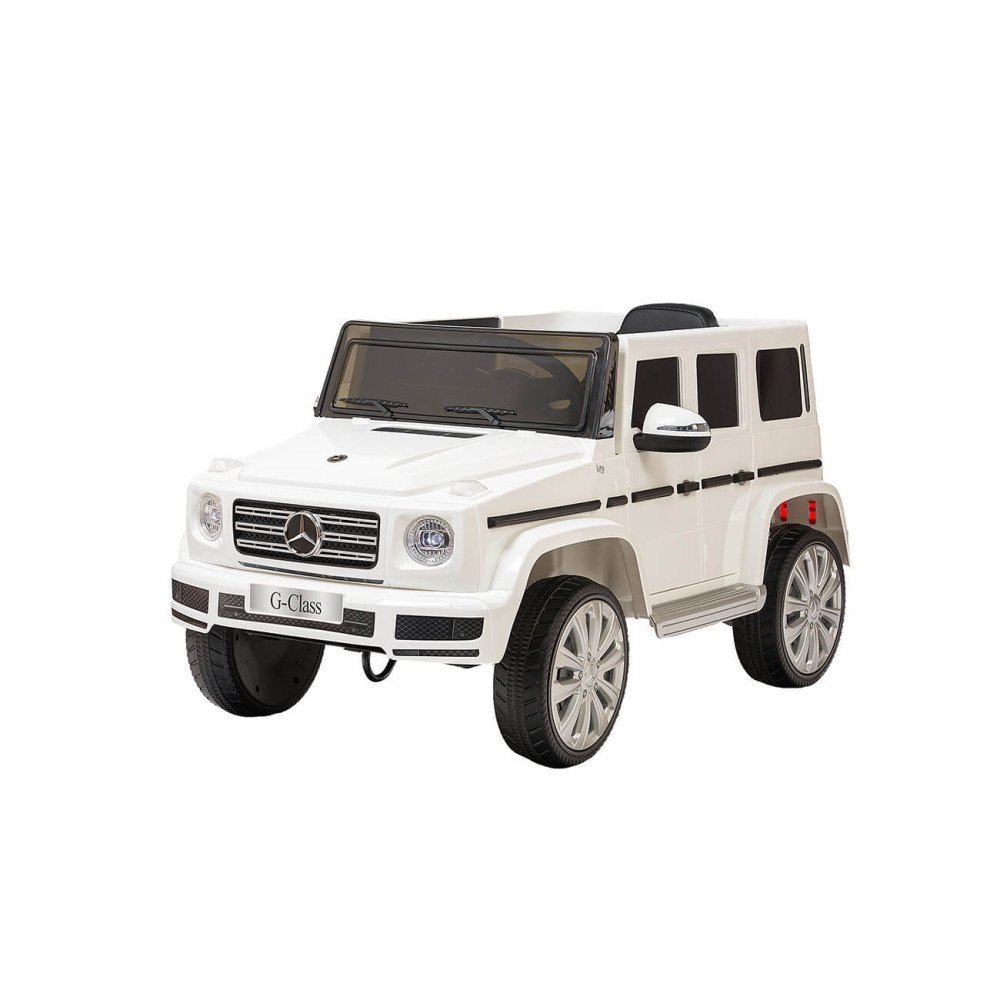 Электромобиль Mercedes Benz G500 Белый с пультом