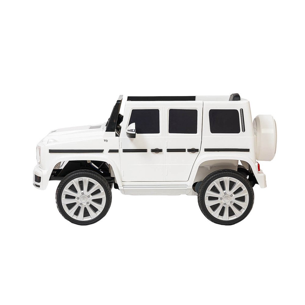 Электромобиль Mercedes Benz G500 Белый с пультом