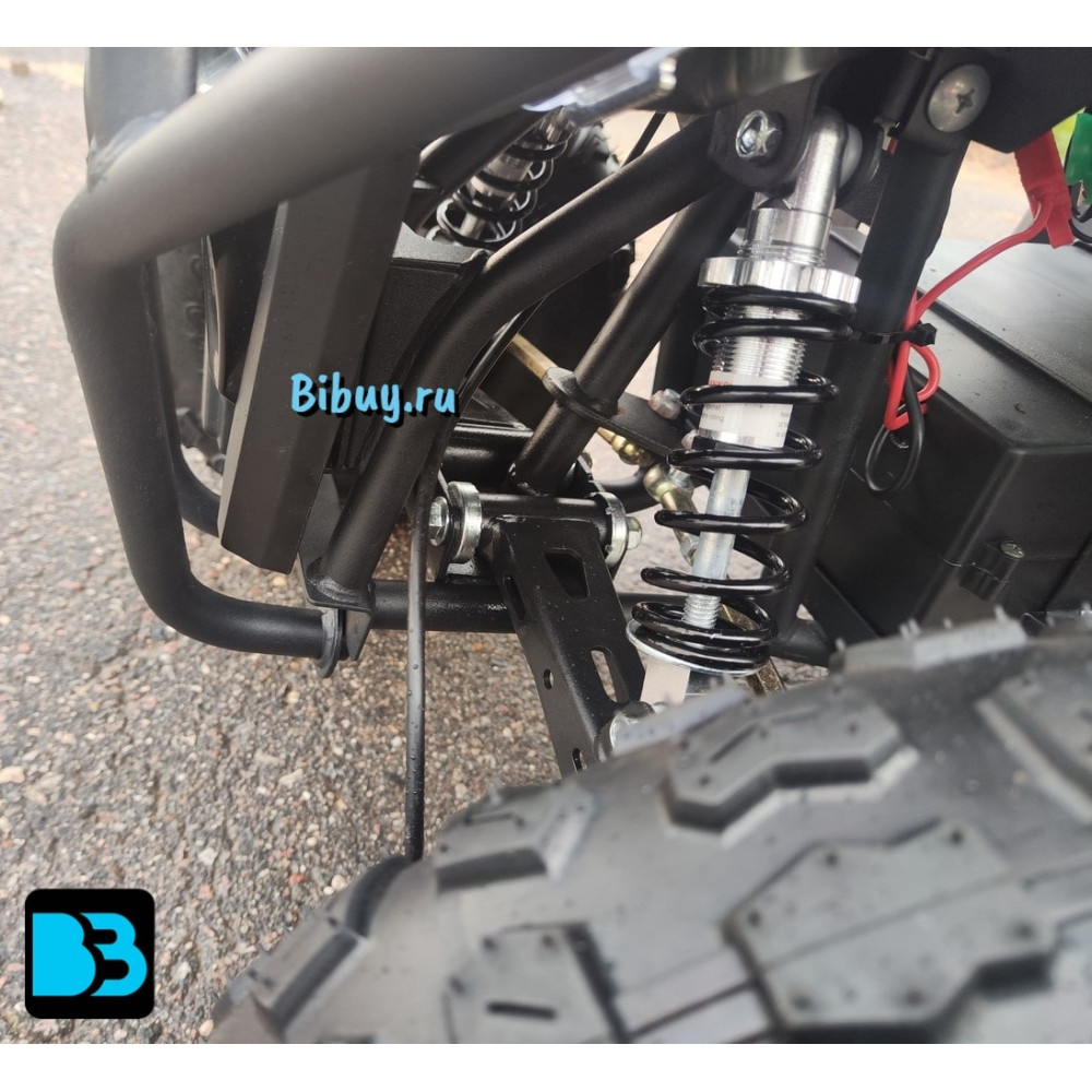 Мощный электроквадроцикл MIKA LUX зеленый камуфляж