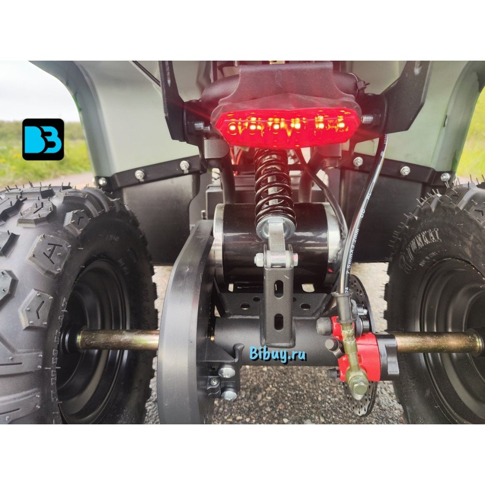 Мощный электроквадроцикл MIKA LUX зеленый камуфляж