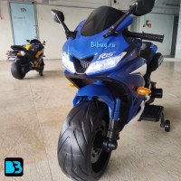 Детский электромобиль мотоцикл Yamaha R15-BLUE
