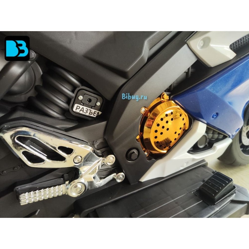 Детский электромобиль мотоцикл Yamaha R15-BLUE