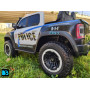 Полицейский электромобиль Dodge RAM 1500 TRX (O111OO) черный