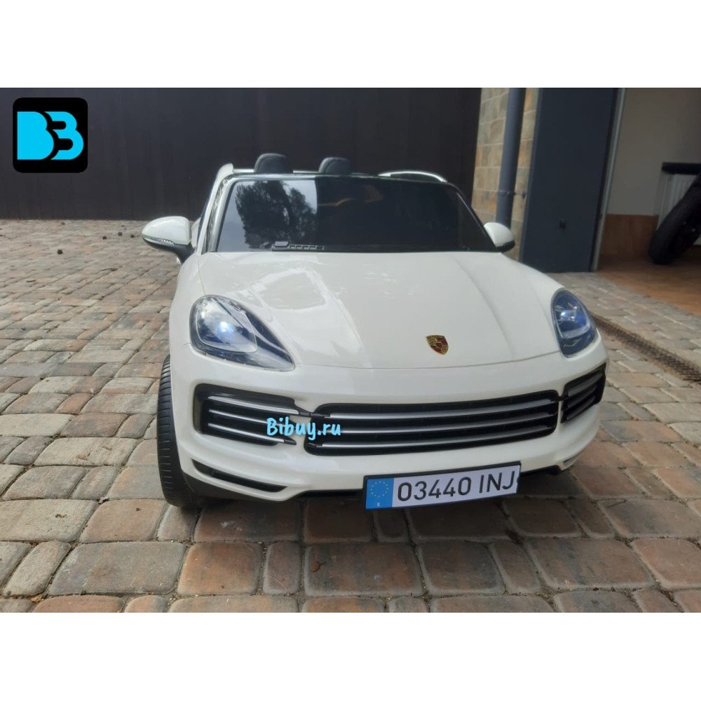 Детский электромобиль Porsche Cayenne JJ2128 Белый