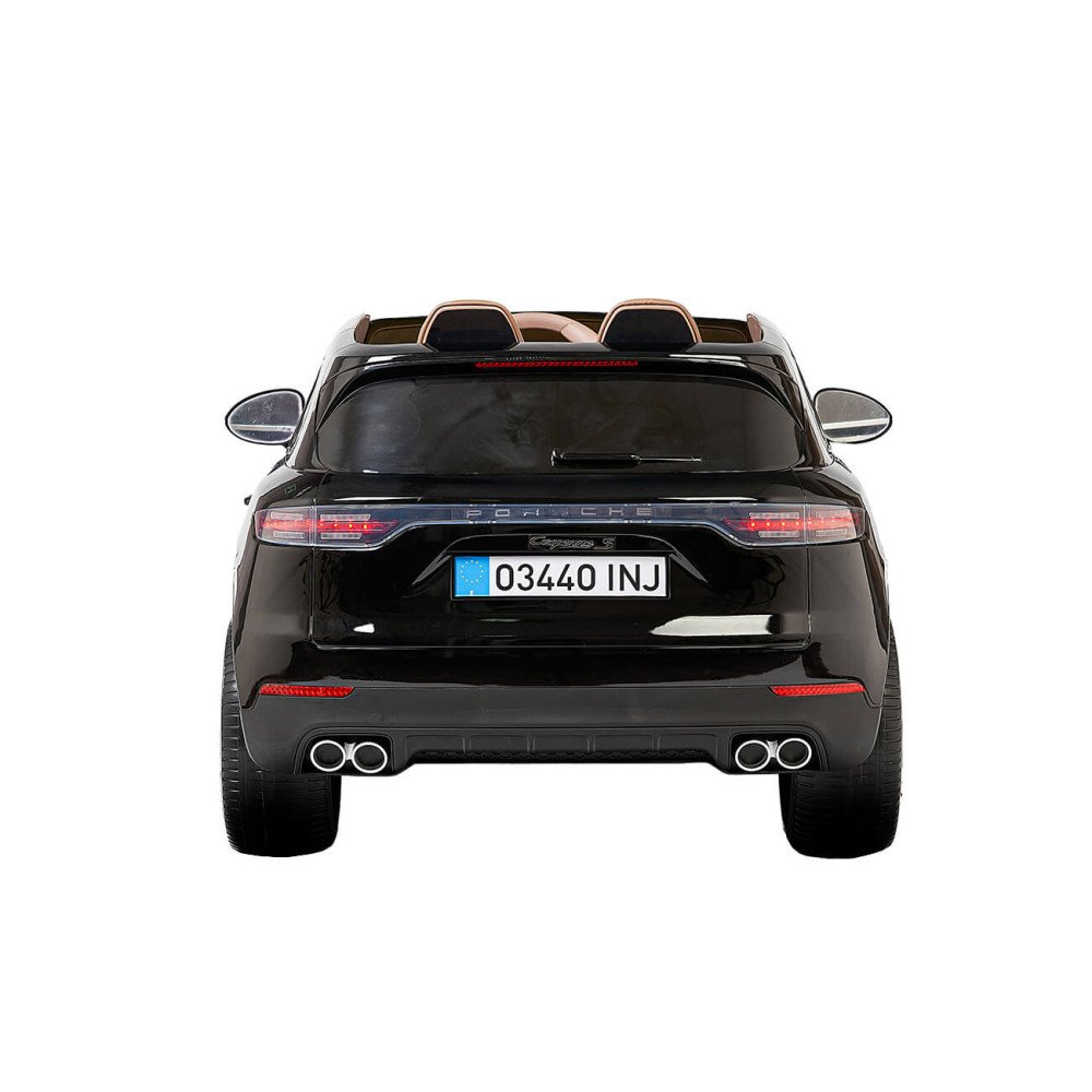 Детский электромобиль джип Porsche Cayenne JJ2128 Черный с пультом