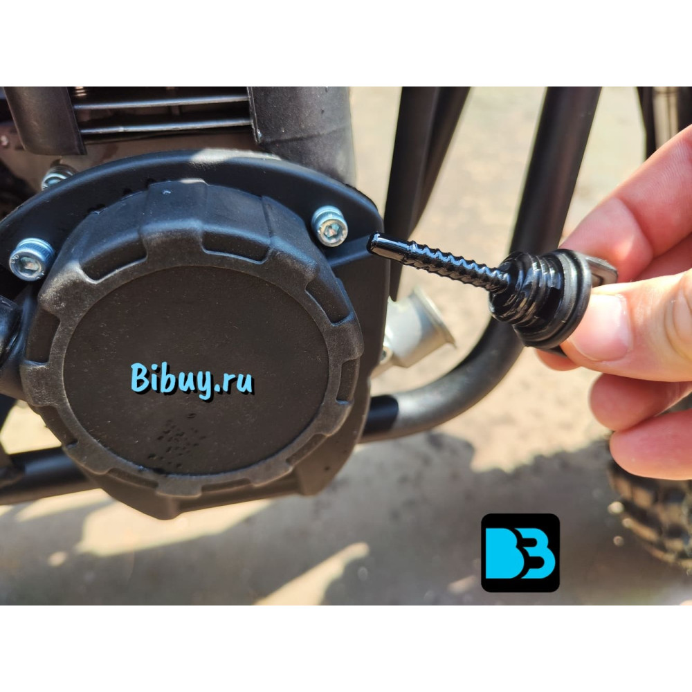 Бензиновый мотоцикл ROBY красный, детский, скорость до 20 км/ч