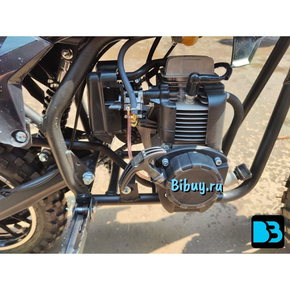 Бензиновый мотоцикл ROBY красный, детский, скорость до 20 км/ч