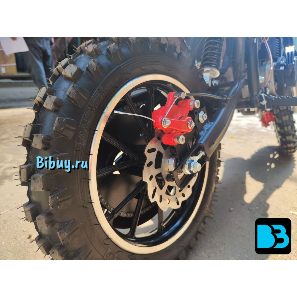 Бензиновый мотоцикл ROBY красный, детский, скорость до 20 км/ч