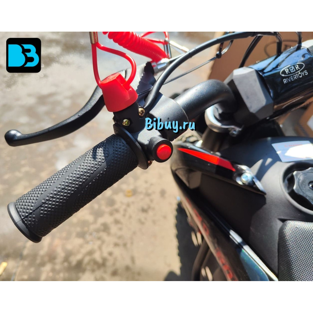 Бензиновый мотоцикл ROBY красный, детский, скорость до 20 км/ч