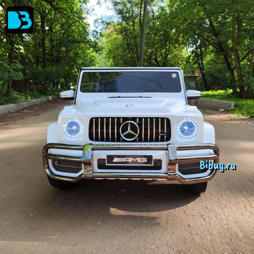 Детский электромобиль AMG G63 (S307) белый