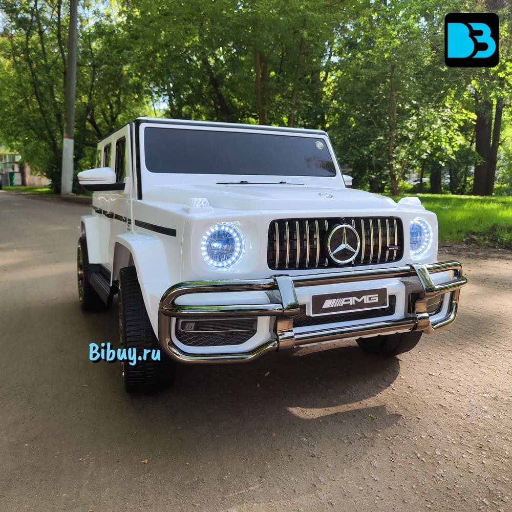 Детский электромобиль AMG G63 (S307) белый