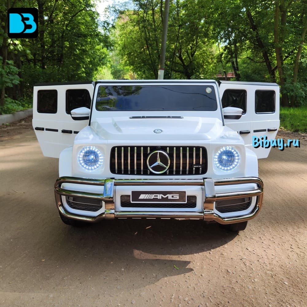Детский электромобиль AMG G63 (S307) белый