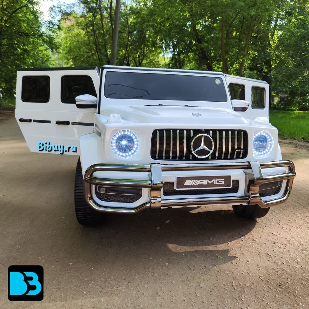 Детский электромобиль AMG G63 (S307) белый