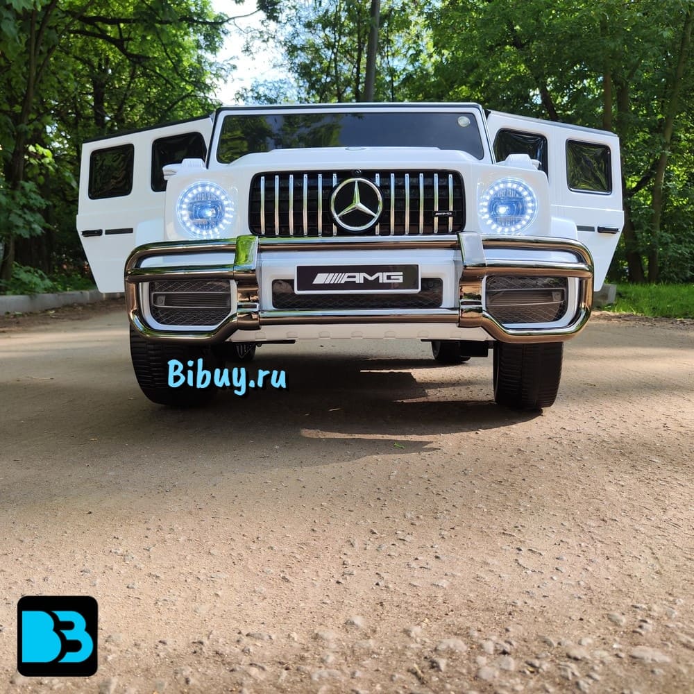 Детский электромобиль AMG G63 (S307) белый