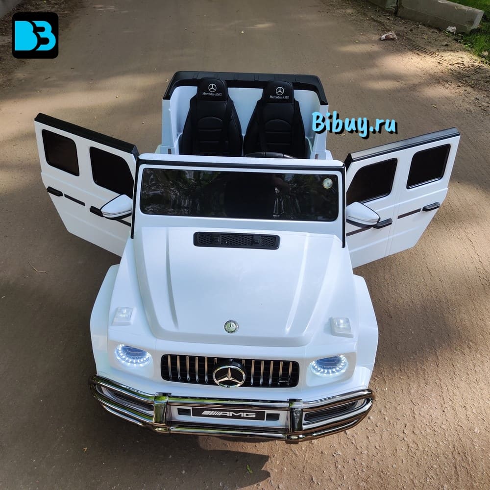 Детский электромобиль AMG G63 (S307) белый