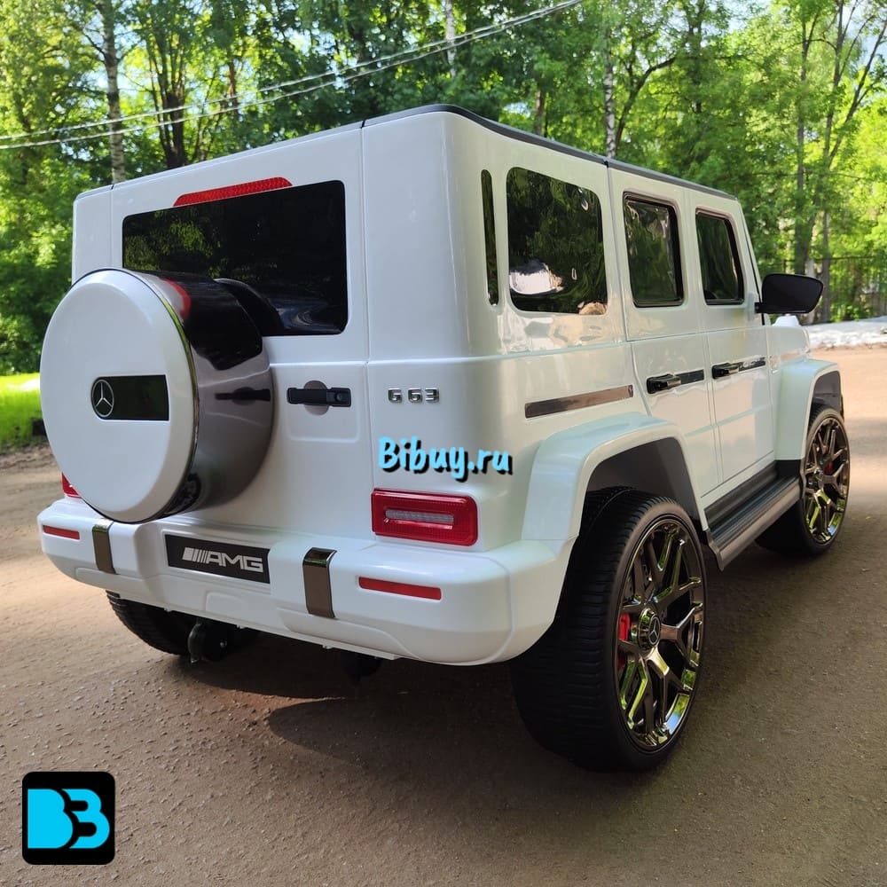 Детский электромобиль AMG G63 (S307) белый