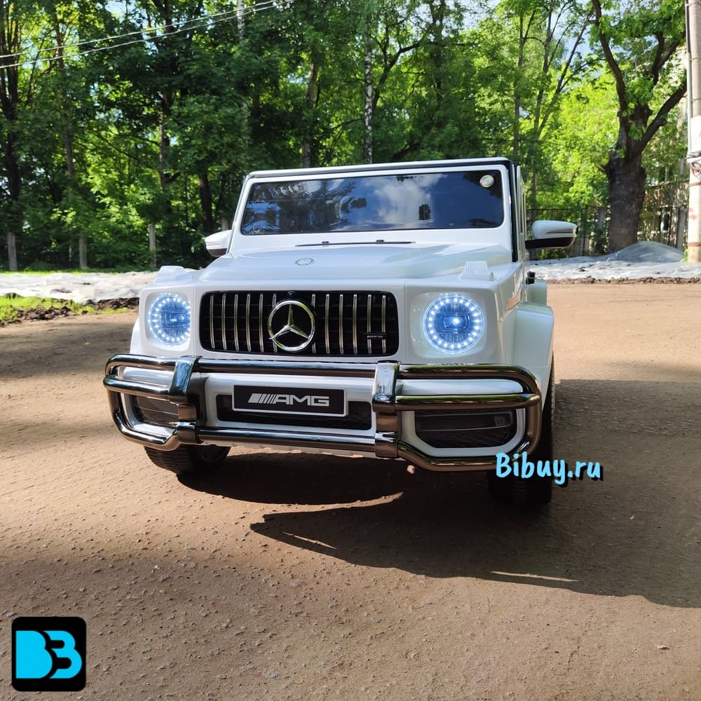 Детский электромобиль AMG G63 (S307) белый