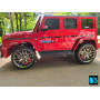 Электромобиль Mercedes-AMG G63 (S307) вишневый глянец