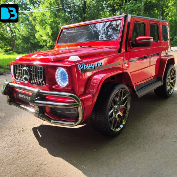 Детская машина AMG G63 4WD (S307) вишневый глянец