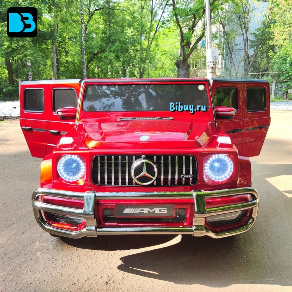 Детская машина AMG G63 4WD (S307) вишневый глянец