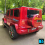 Электромобиль Mercedes-AMG G63 (S307) вишневый глянец