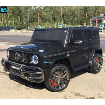 Детская электро машина AMG G63 4WD (S307) черный глянец, полный привод