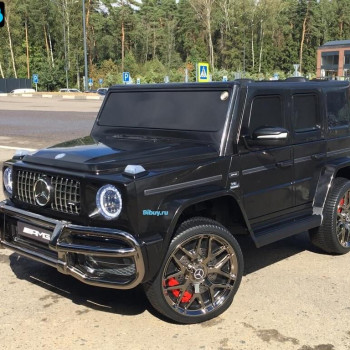 Детская электро машина AMG G63 4WD (S307) черный глянец, полный привод