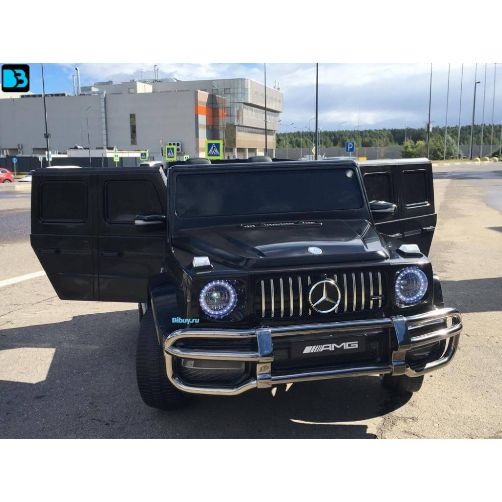 Детская электро машина AMG G63 4WD (S307) черный глянец, полный привод