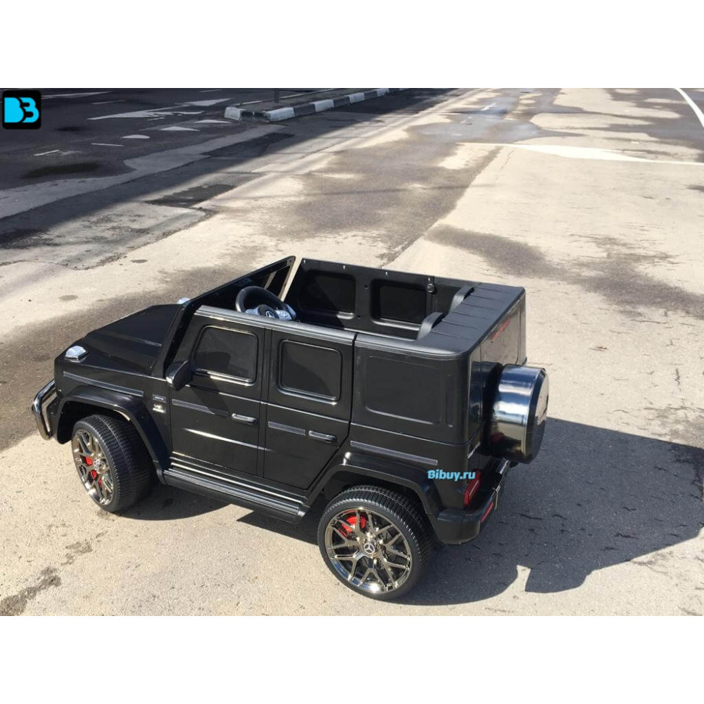 Детская электро машина AMG G63 4WD (S307) черный глянец, полный привод