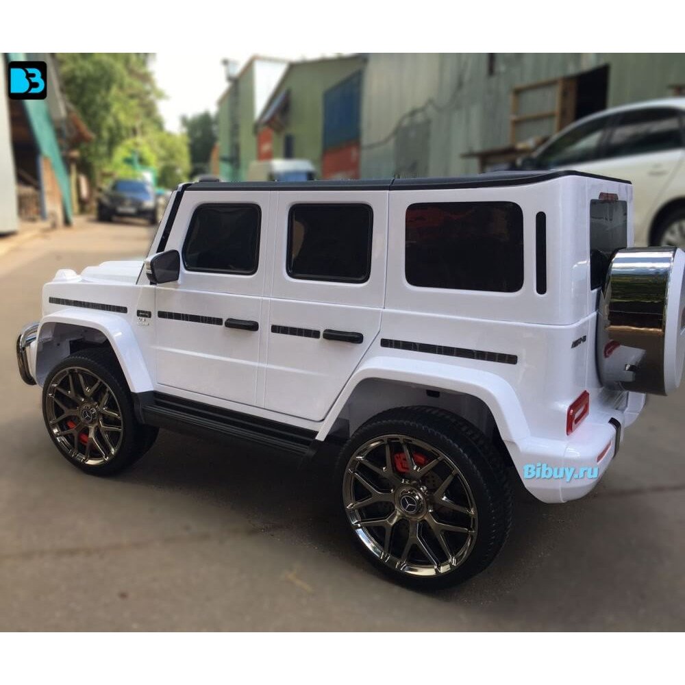 Детский электромобиль AMG G63 (S307) белый
