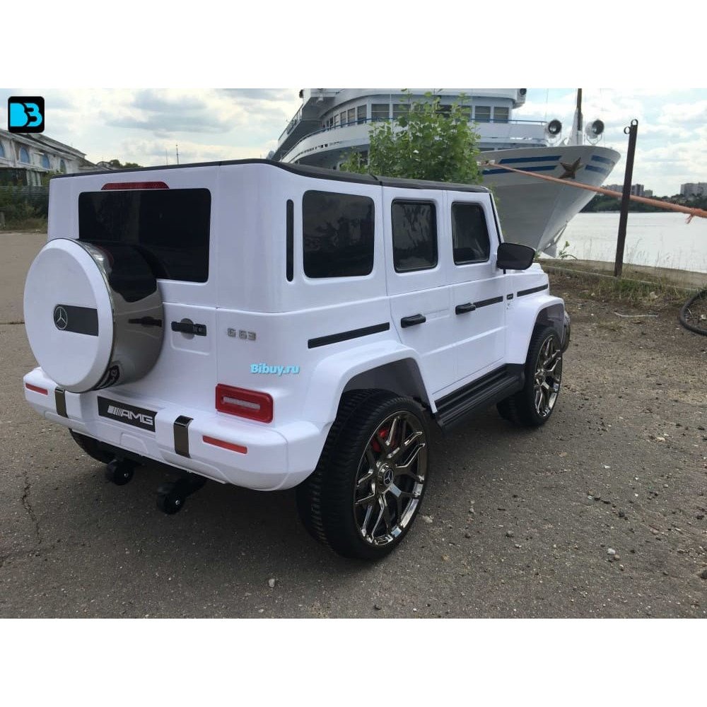 Детский электромобиль AMG G63 4WD (S307) белый