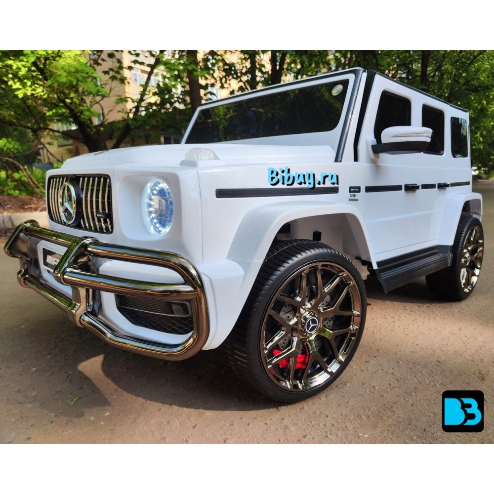 Детский электромобиль AMG G63 (S307) белый