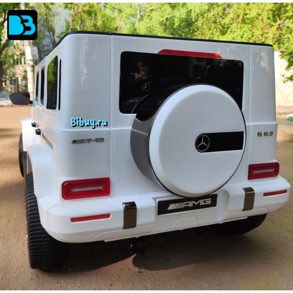 Детский электромобиль AMG G63 (S307) белый