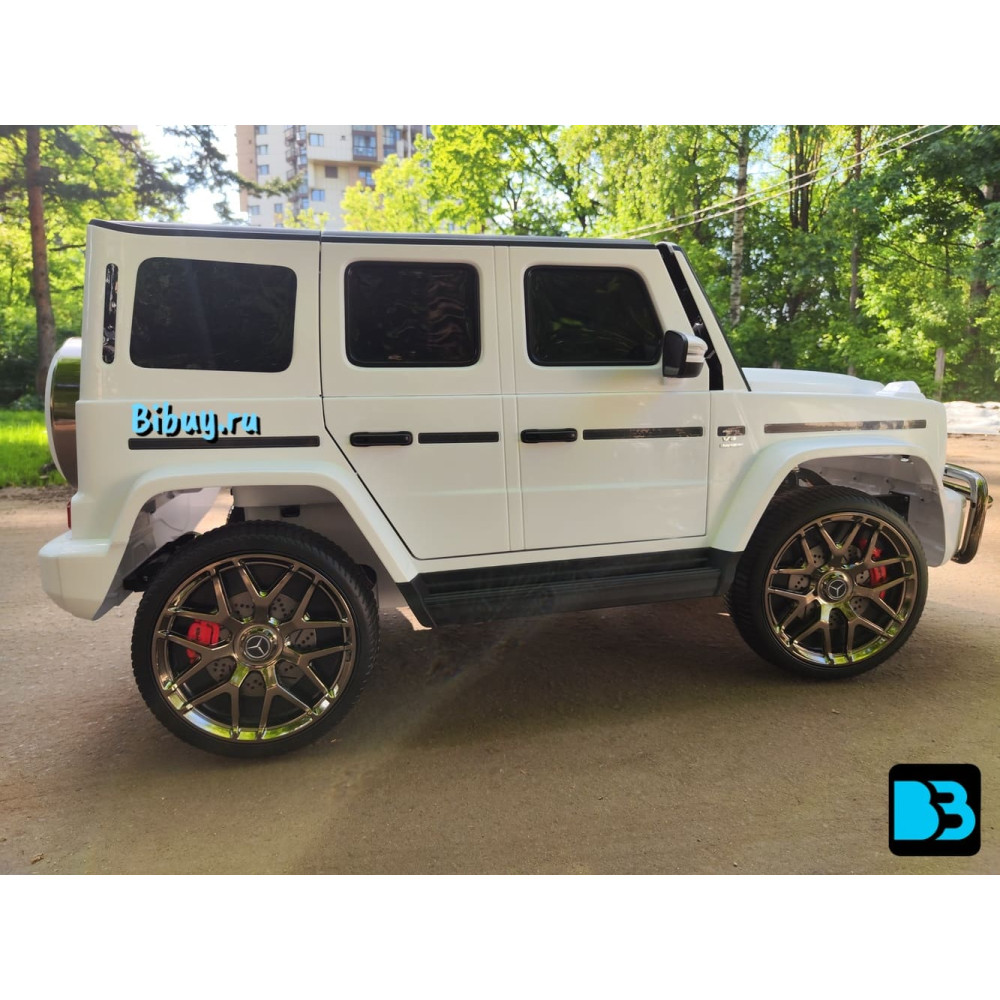 Детский электромобиль AMG G63 (S307) белый