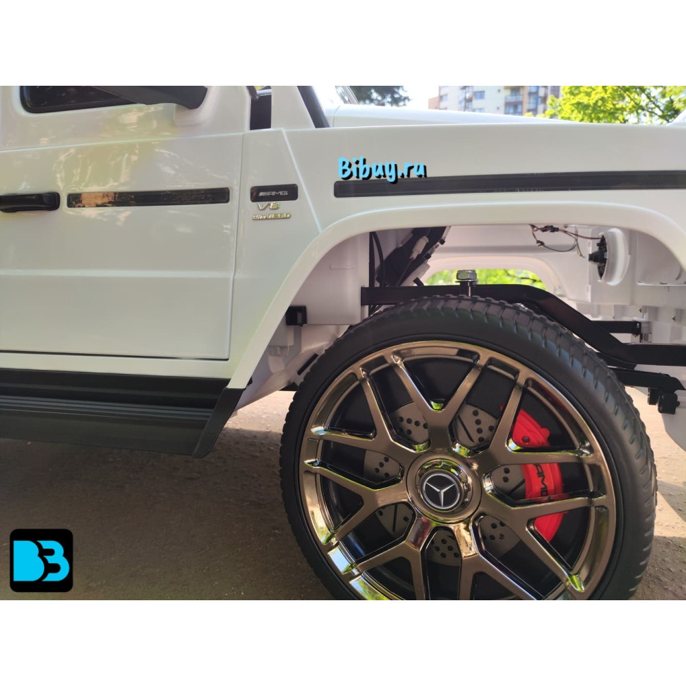 Детский электромобиль AMG G63 (S307) белый