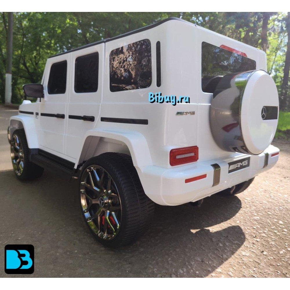 Детский электромобиль AMG G63 (S307) белый