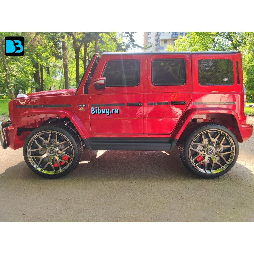 Детская машина AMG G63 4WD (S307) вишневый глянец