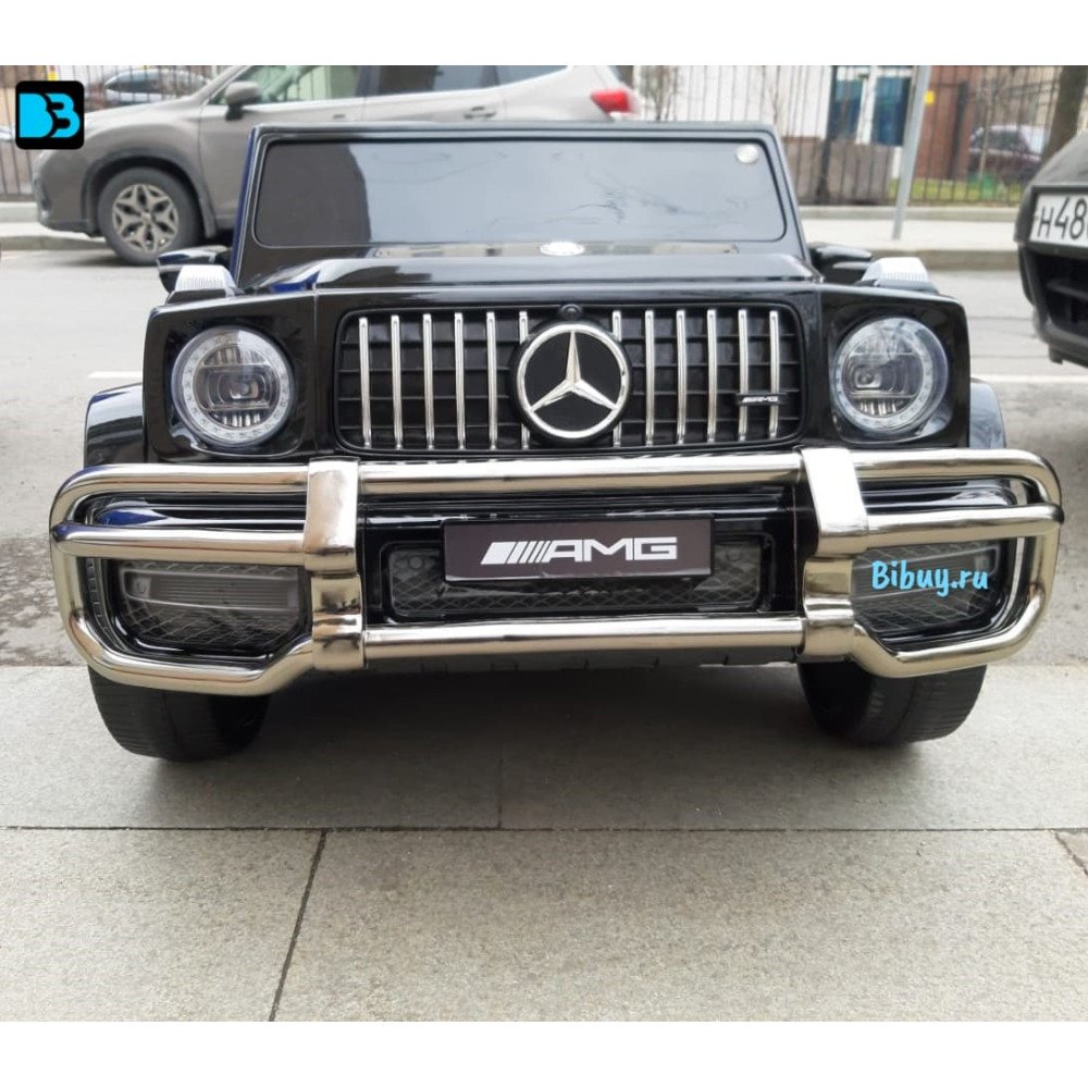 Детская электро машина AMG G63 4WD (S307) черный глянец, полный привод
