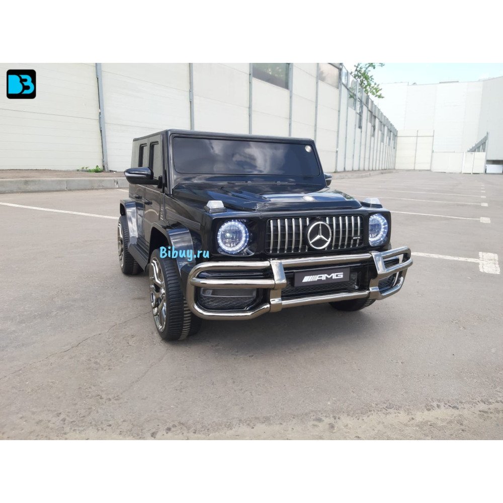 Детская электро машина AMG G63 4WD (S307) черный глянец, полный привод