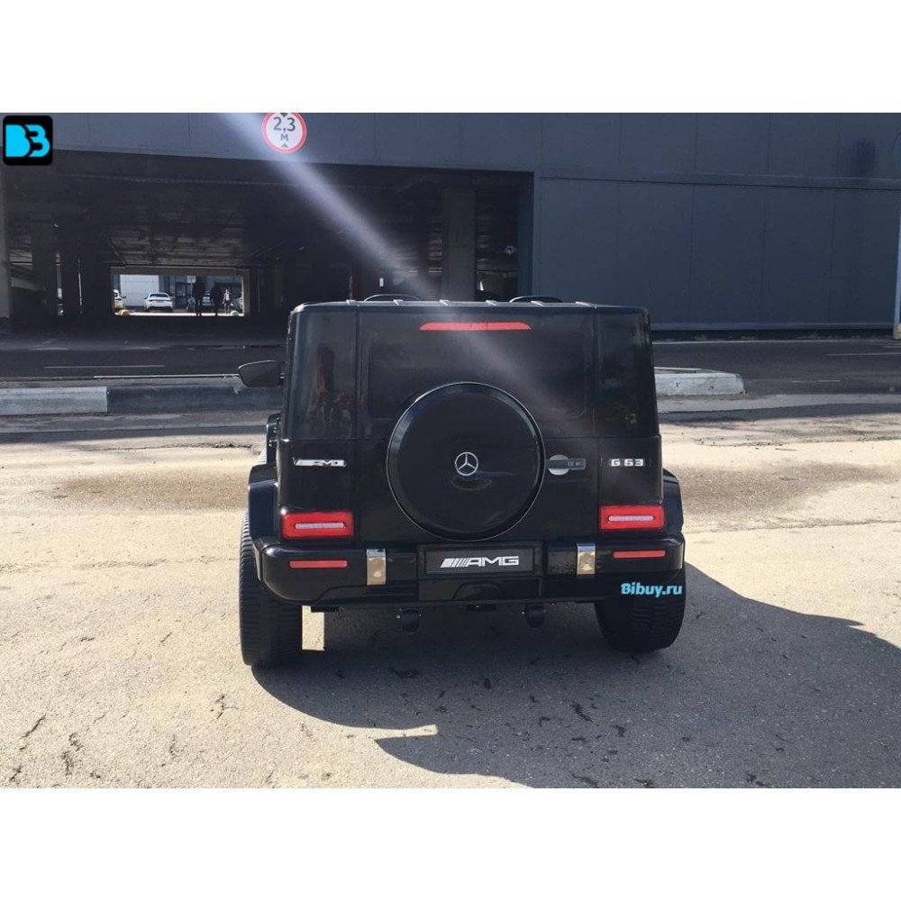 Детская электро машина AMG G63 4WD (S307) черный глянец, полный привод