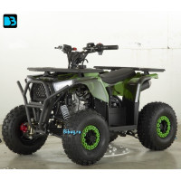 Детский квадроцикл SIMBA зеленый камуфляж, бензиновый, задний ход