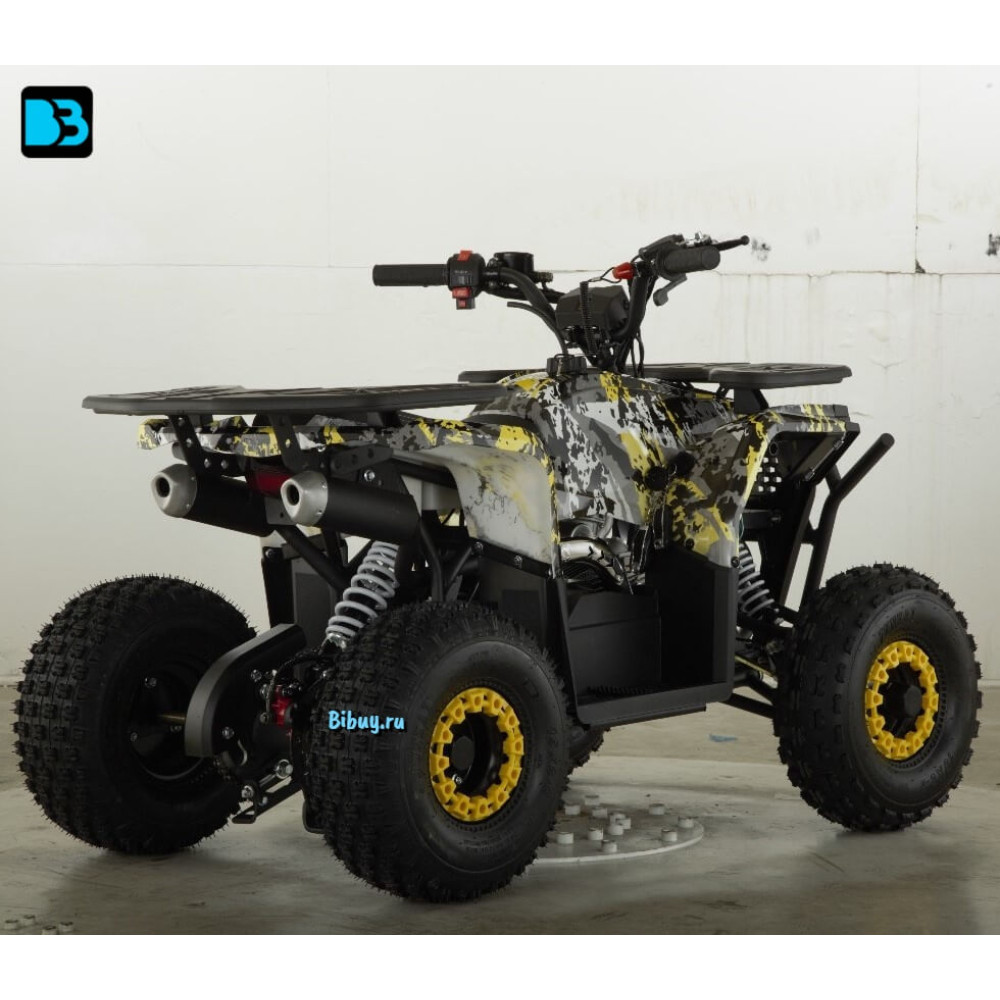 Квадроцикл SIMBA желтый Special, бензиновый, 40 км/ч, задний ход