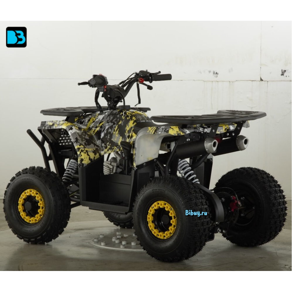 Квадроцикл SIMBA желтый Special, бензиновый, 40 км/ч, задний ход